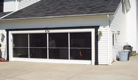 Garage Screen Sliding Door Installation