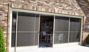 Garage Screen Sliding Door Installation